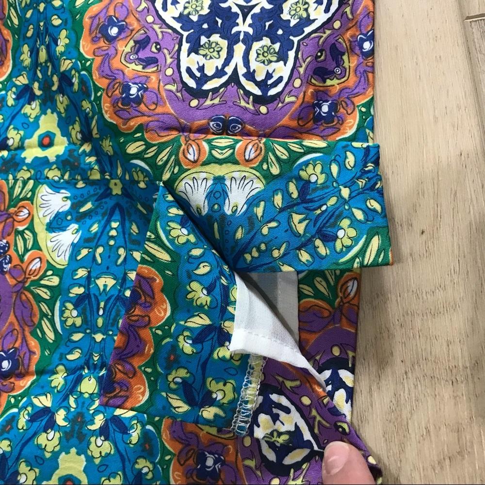 Kaleidoscope Print Pencil Skirt - Picture 6 of 12